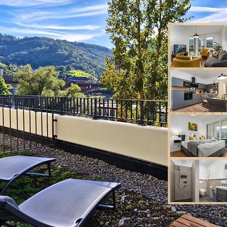 Vivamosel: Appartement Mit Mosel & Burgblick - Balkon - Parken - Aufzug - Fahrradraum Cochem Luaran gambar